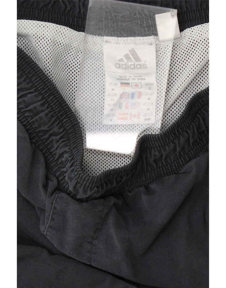 Pantaloni scurți sport pentru bărbați Adidas, gri mediu, poliamidă color bloc