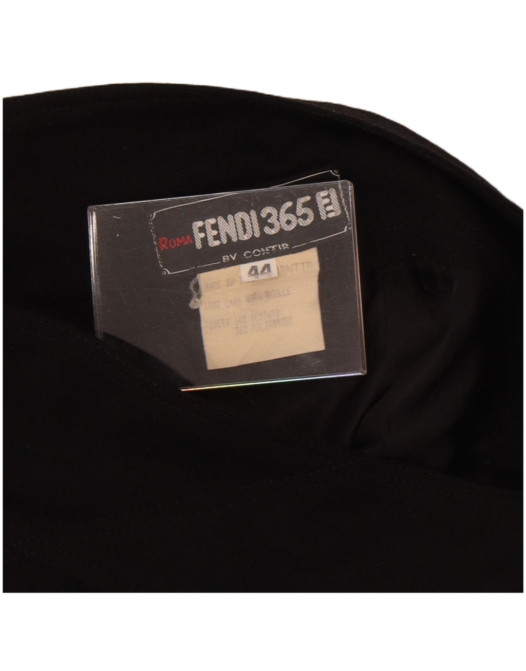Fusta midi Fendi pentru femei cu talie înaltă IT 44 Medium W28 Lână neagră
