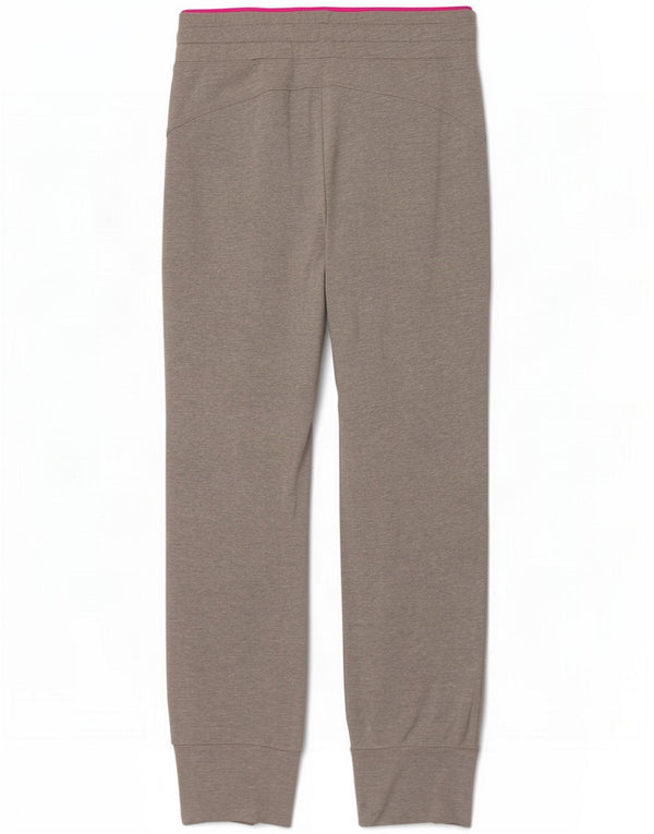 Adidas Pantaloni de trening pentru femei Joggeri UK 12 Medium Gri bumbac cu pete