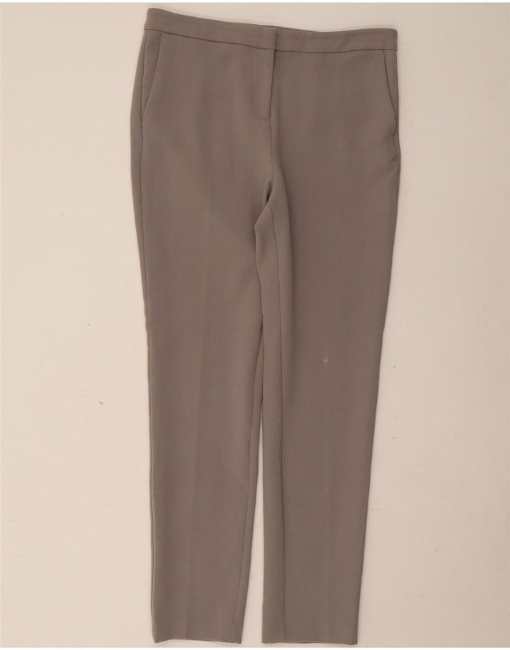 Pantaloni chino subțiri pentru femei Marks & Spencer UK 12 Medium W32 L29 Gri