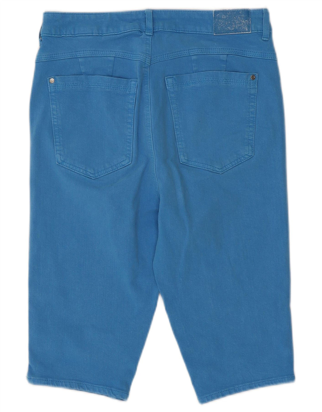 Bermude pentru femei Marks & Spencer din denim UK 12 Medium W28 Bumbac albastru
