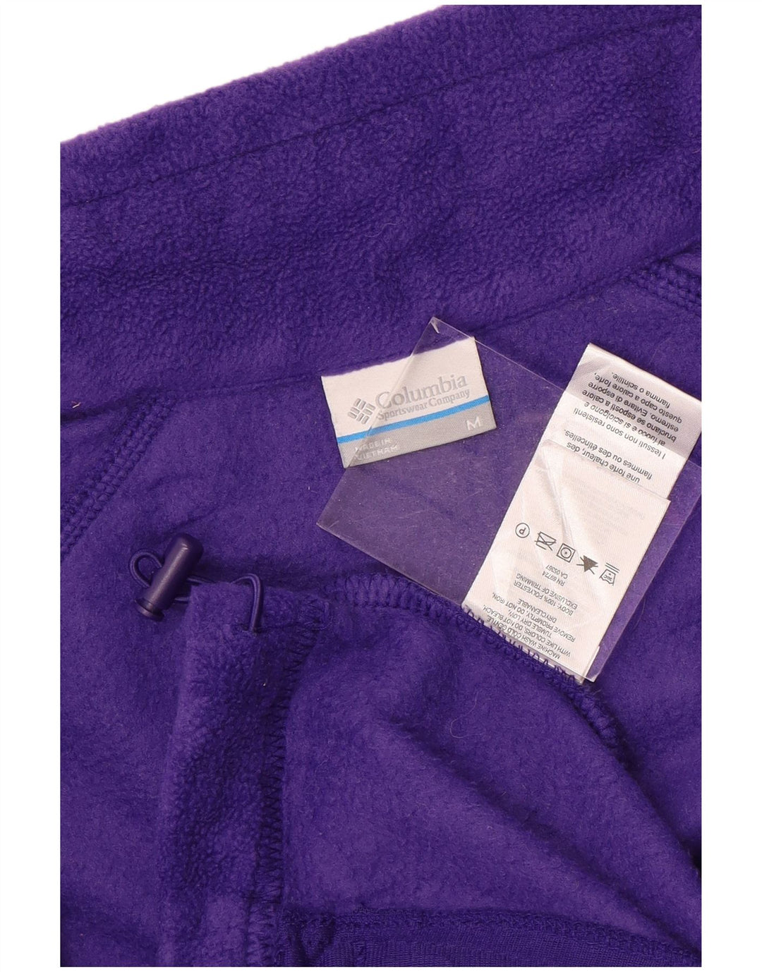 Jachetă fleece Columbia pentru femei UK 14 Poliester violet mediu