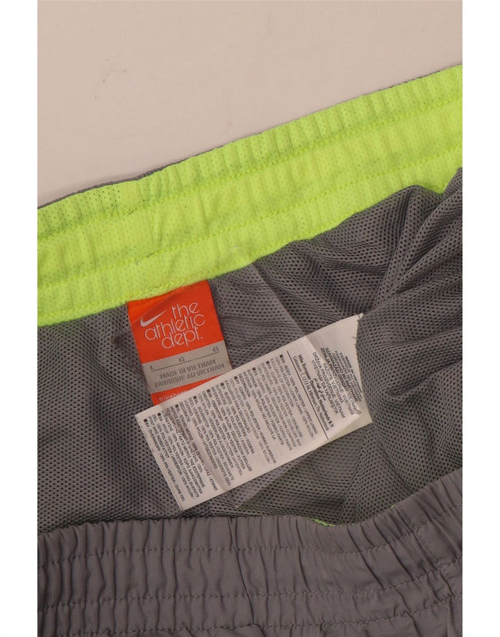 Pantaloni de trening pentru bărbați Nike Joggeri mari, gri, poliester