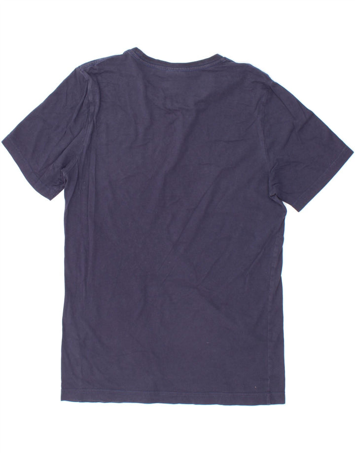 PUMA Mens Graphic T-Shirt Top Small Navy Blue Cotton Vintage Puma and Second-Hand Puma from Messina Hembry 