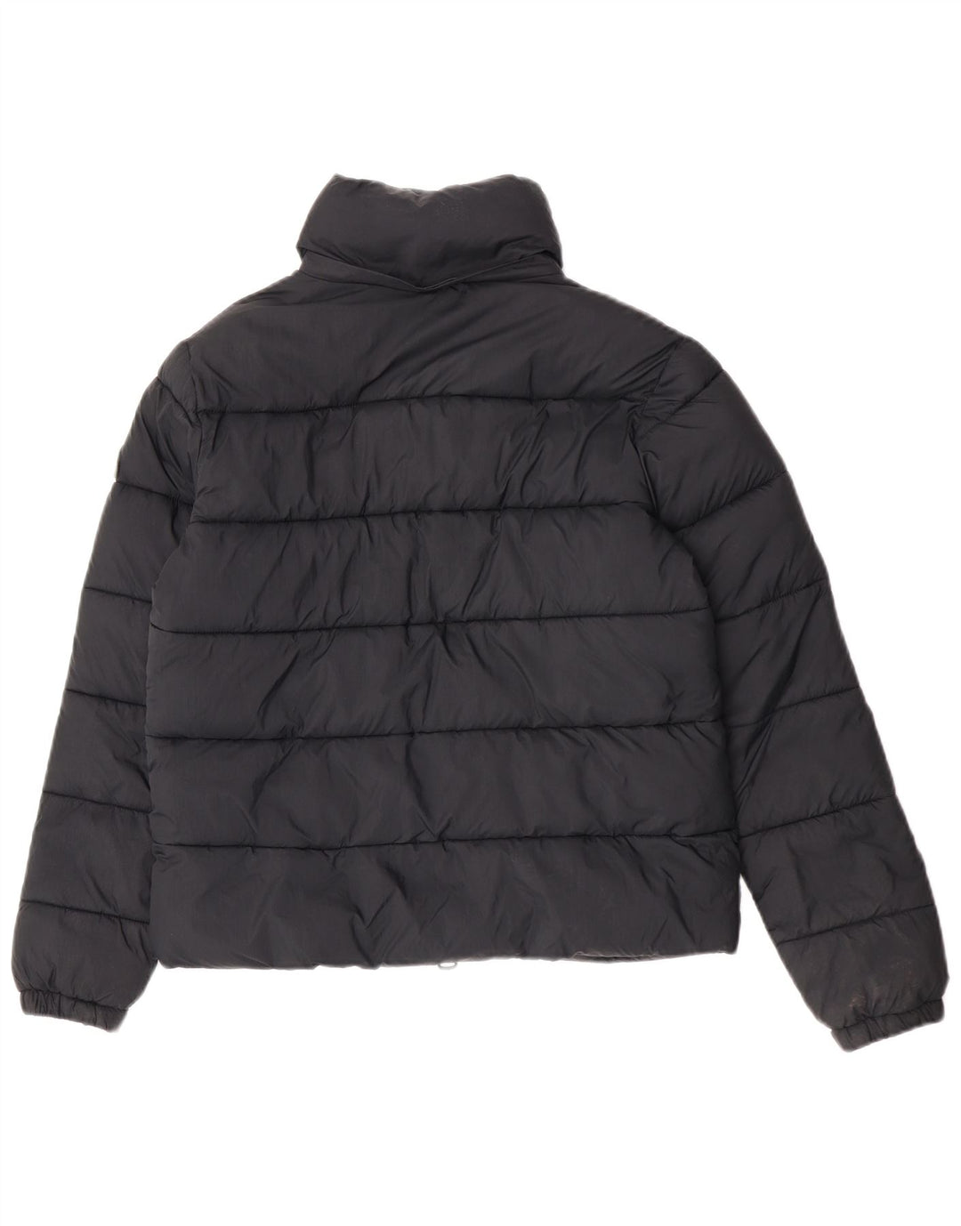 Jachetă căptușită Superdry pentru femei UK 8 Small Black Nylon