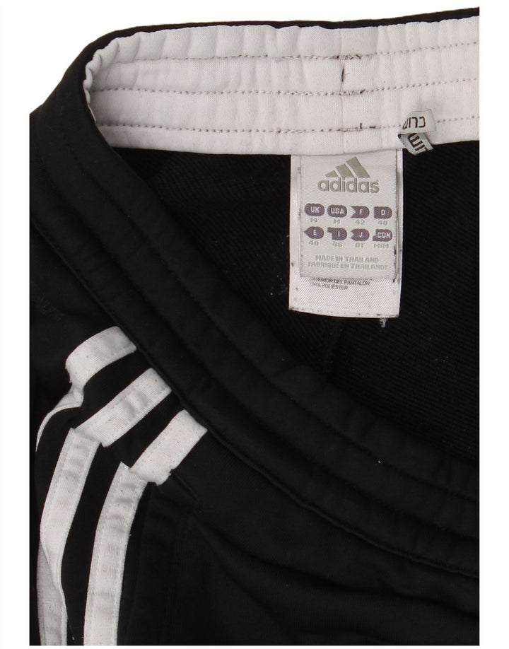 Pantaloni de trening Adidas Climalite pentru femei UK 14 Poliester mediu negru