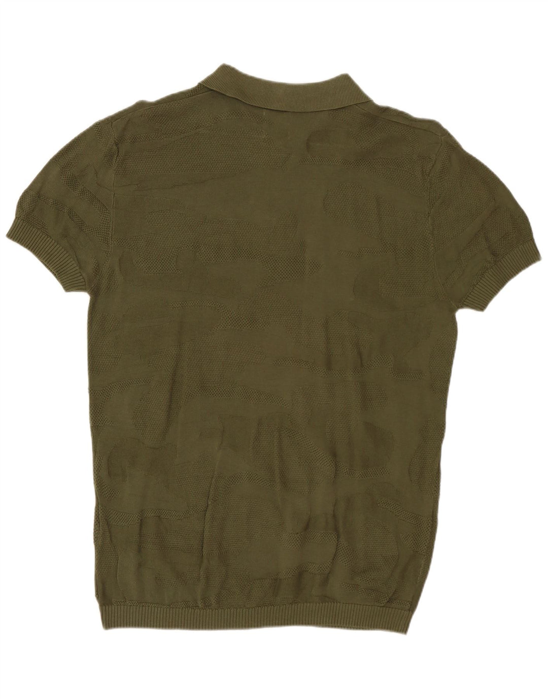 Tricou polo pentru bărbați Zara, camuflaj mediu kaki