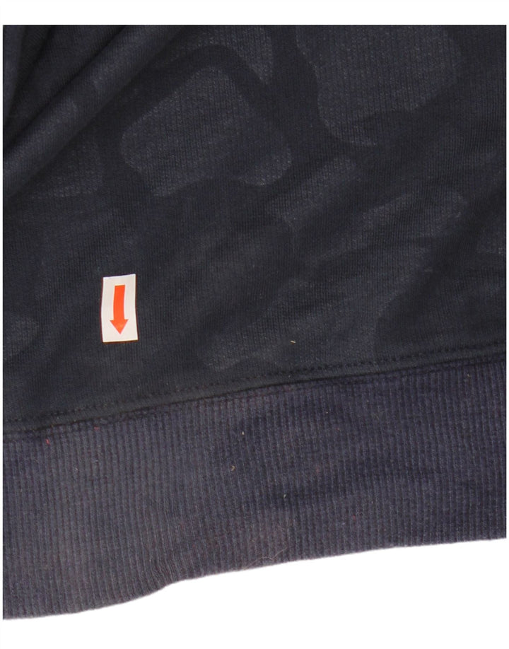Pulover supradimensionat pentru femei ADIDAS UK 10 Mic bleumarin
