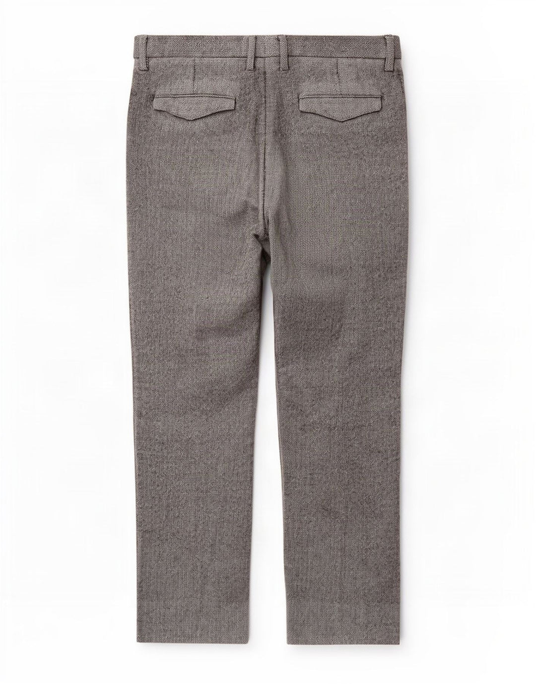 Marks & Spencer Pantaloni de costum pentru bărbați cu autograf W36 L28 Gri Herringbone