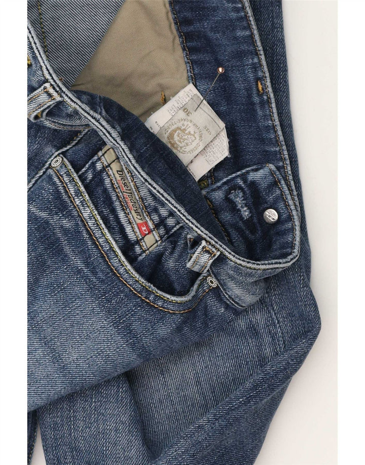 Jeans Bootcut pentru femei Diesel W30 L27 Bumbac albastru
