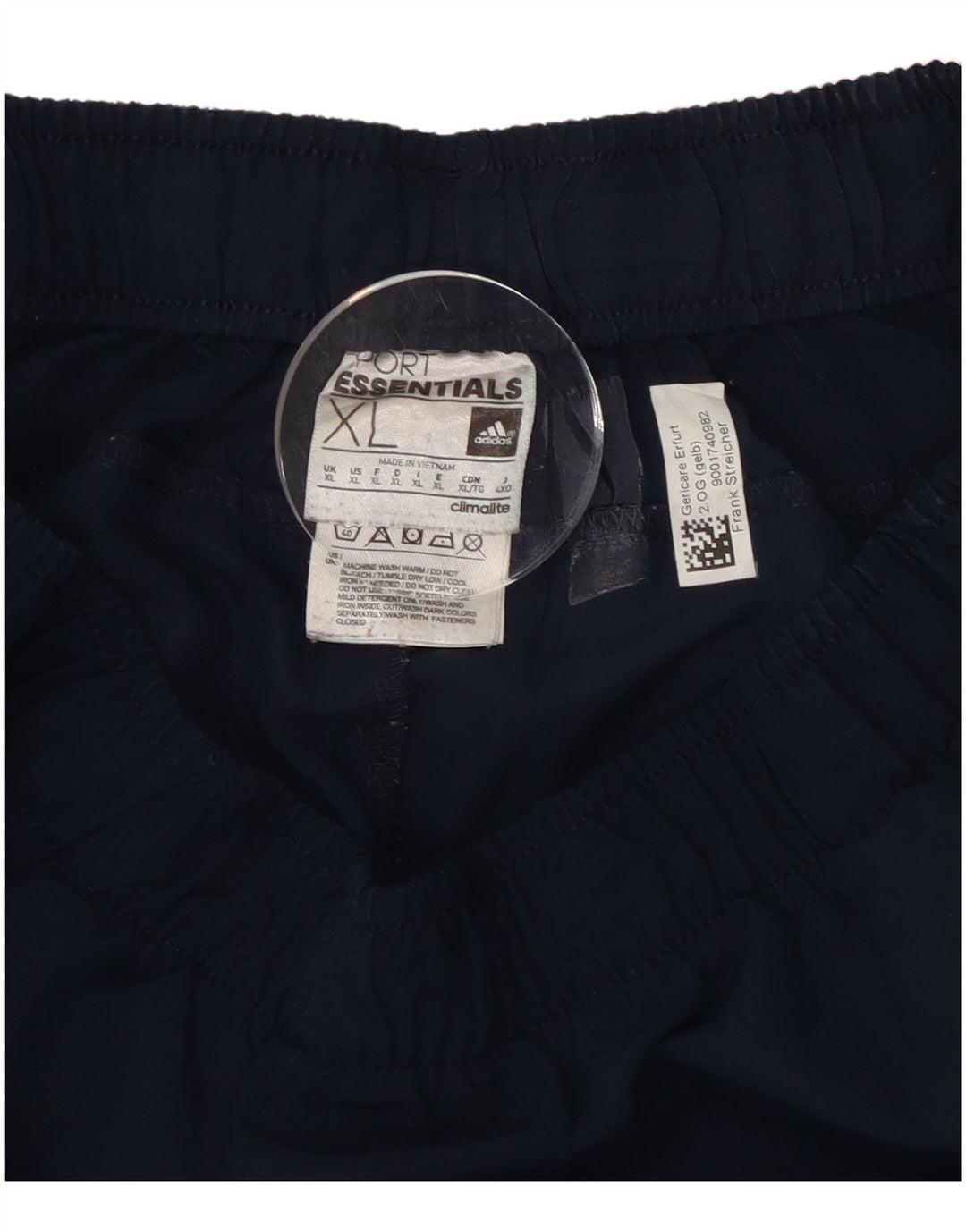 Pantaloni de trening Adidas bărbătesc XL bleumarin poliester