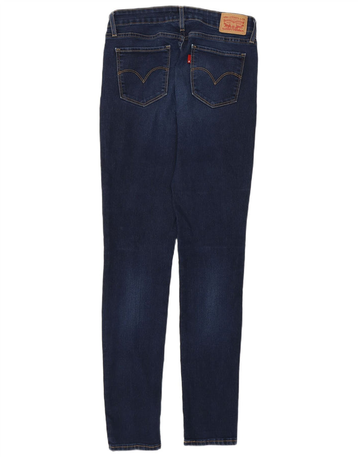 Blugi skinny 711 pentru femei LEVI'S W27 L32 bumbac bleumarin