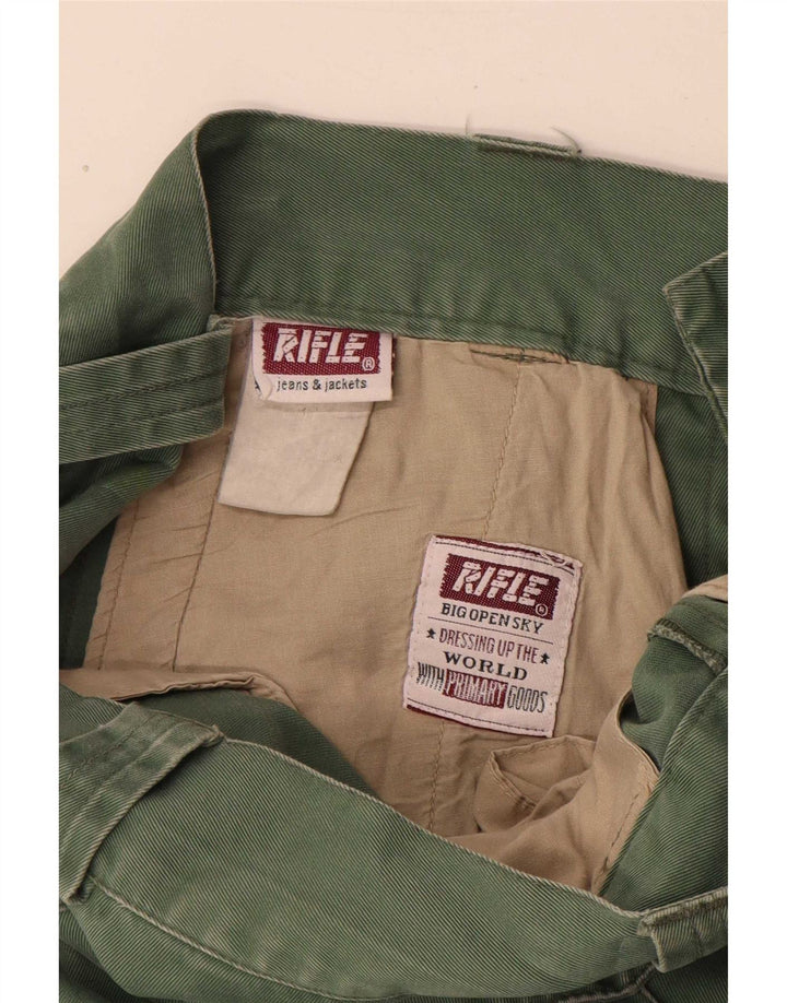 Pantaloni cargo conici pentru bărbați Rifle W28 L30 verde