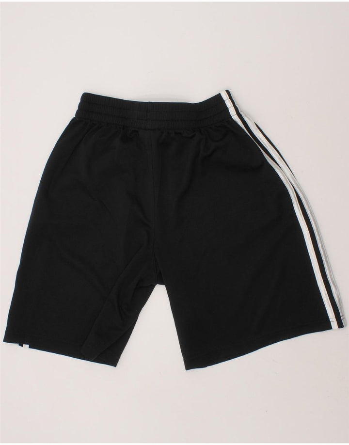 ADIDAS Boys Sport Shorts 10-11 Years Medium  Black Polyester Vintage Adidas and Second-Hand Adidas from Messina Hembry 