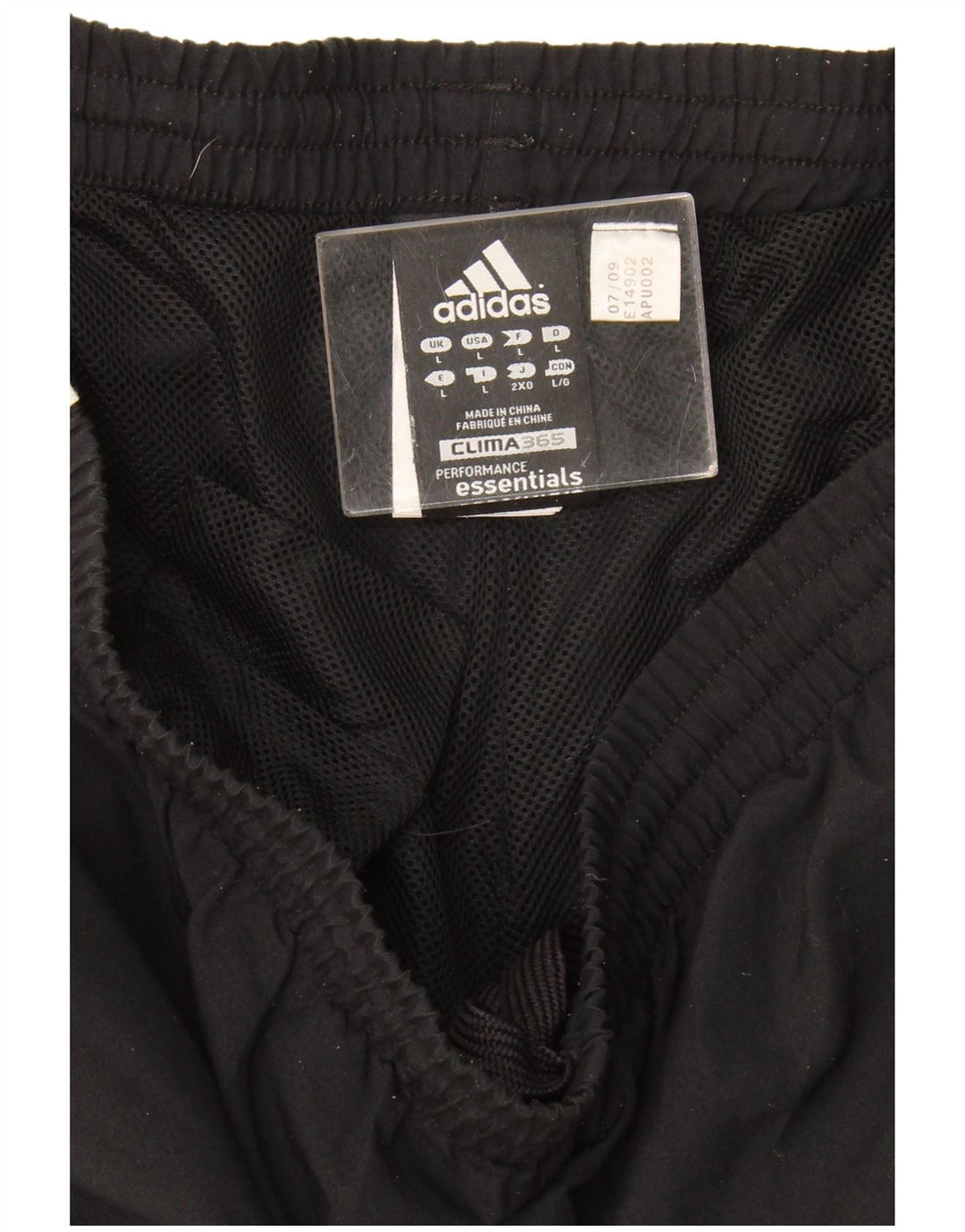 Pantaloni de trening Adidas Clima 365 pentru bărbați, mari, negru, poliester