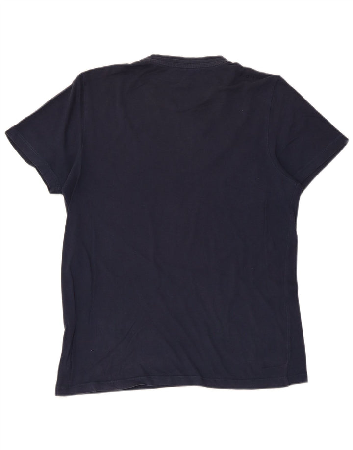 JACK & JONES Tricou grafic pentru bărbați Top mic, bleumarin