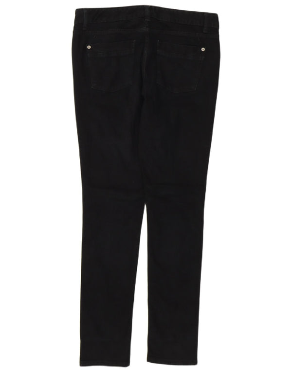 Blugi skinny elastici pentru femei Mossimo US 4 Small W30 L30 Bumbac negru