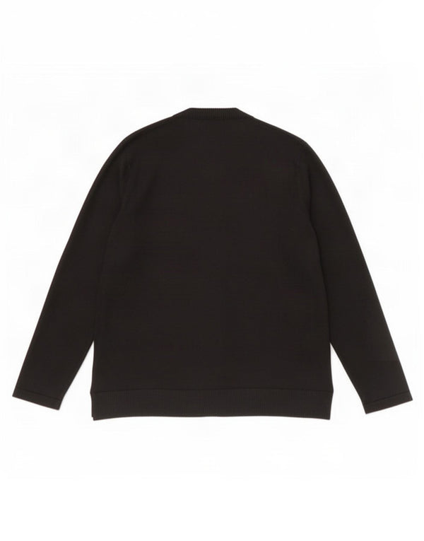 Pulover cardigan Tommy Hilfiger pentru femei UK 16, mare, negru, raion