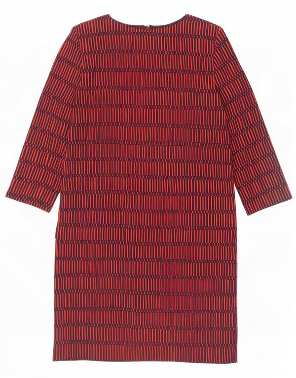 Rochie Boden pentru femei cu mâneci 3/4 din poliester geometric geometric UK 8