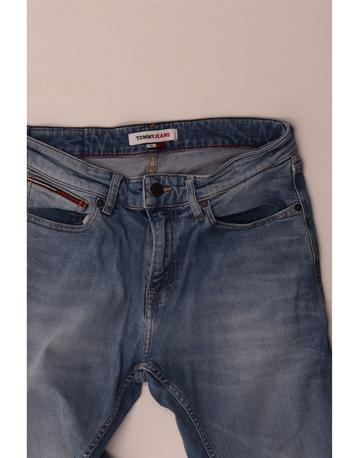 Blugi slim pentru bărbați Tommy Hilfiger W30 L30 bumbac albastru