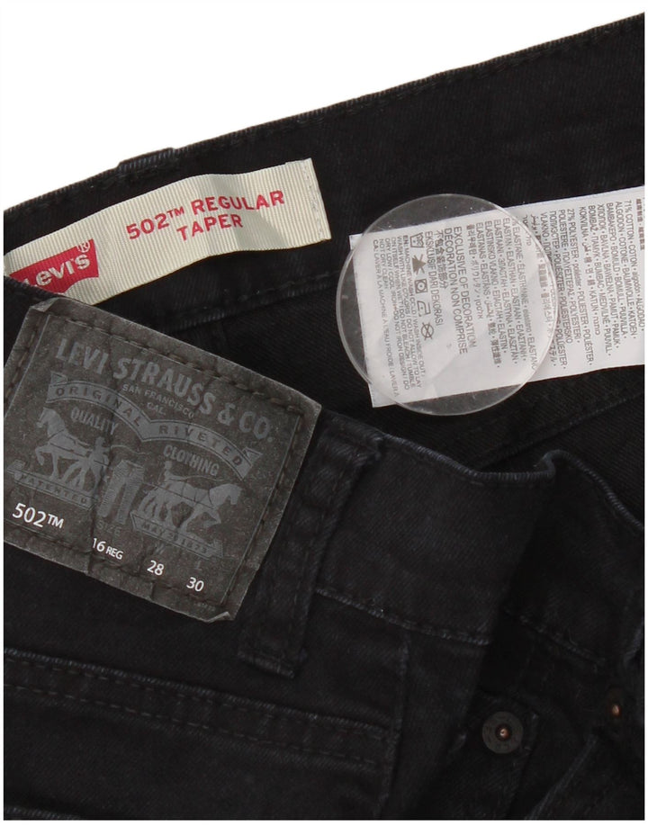 Levi's 502 Regular Tapered Jeans W28 L30 bumbac bleumarin pentru femei