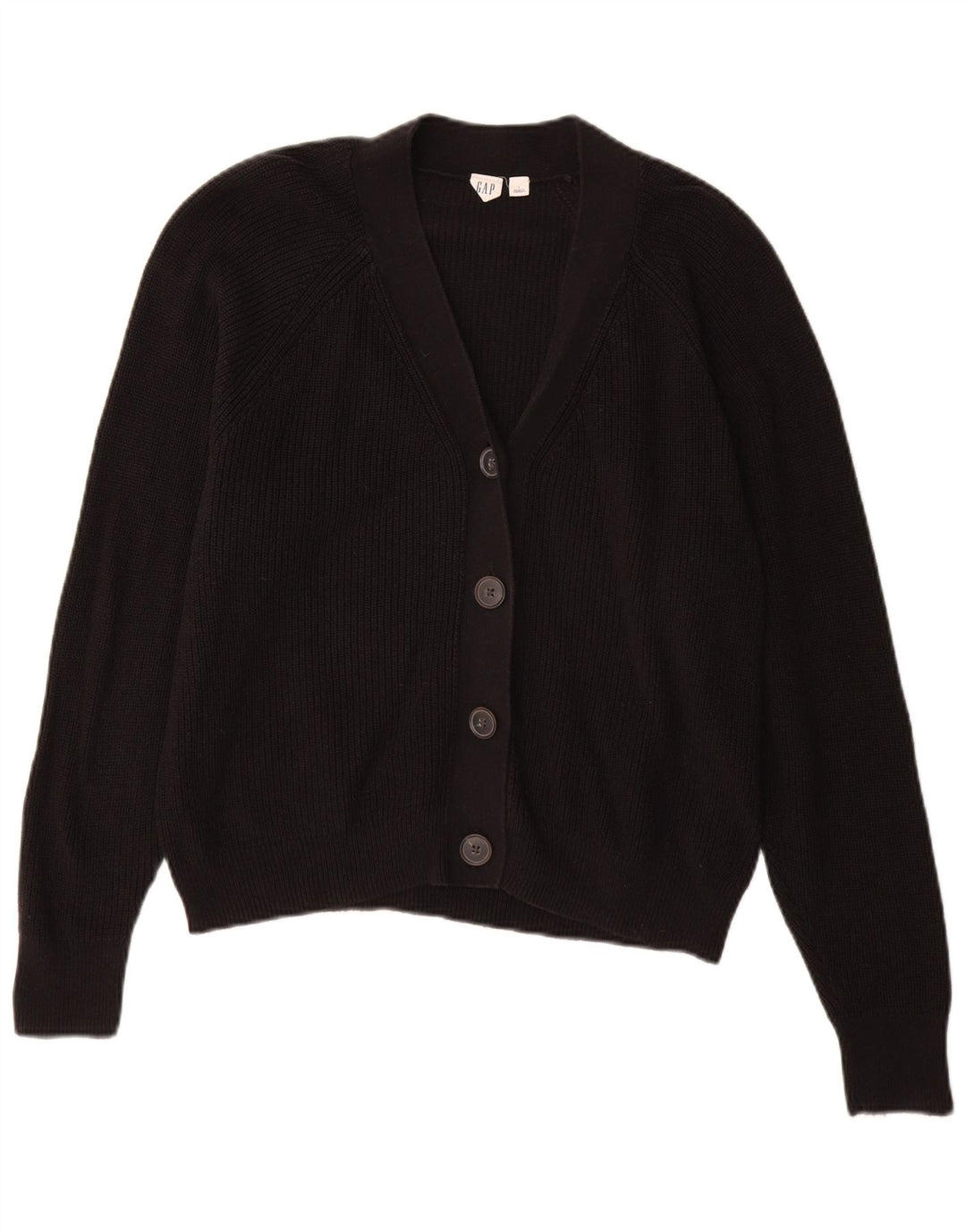 Pulover cardigan pentru femei Gap UK 16 mare, negru, bumbac