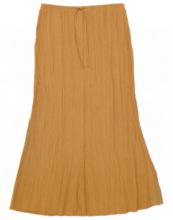 Fusta Maxi Femei Zara Mediu W28 Bej Viscoza