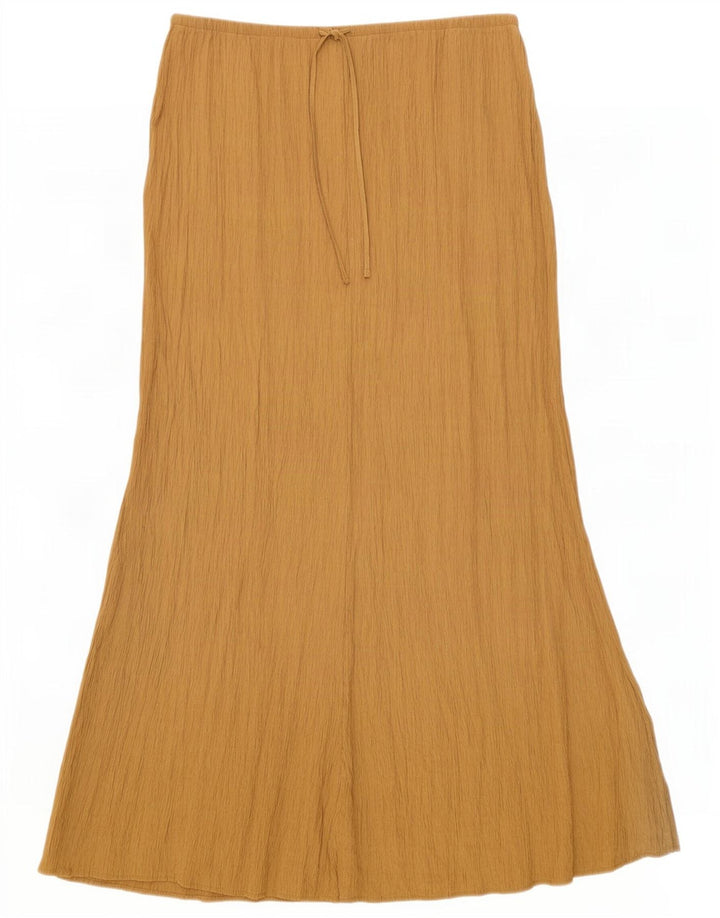 Fusta Maxi Femei Zara Mediu W28 Bej Viscoza