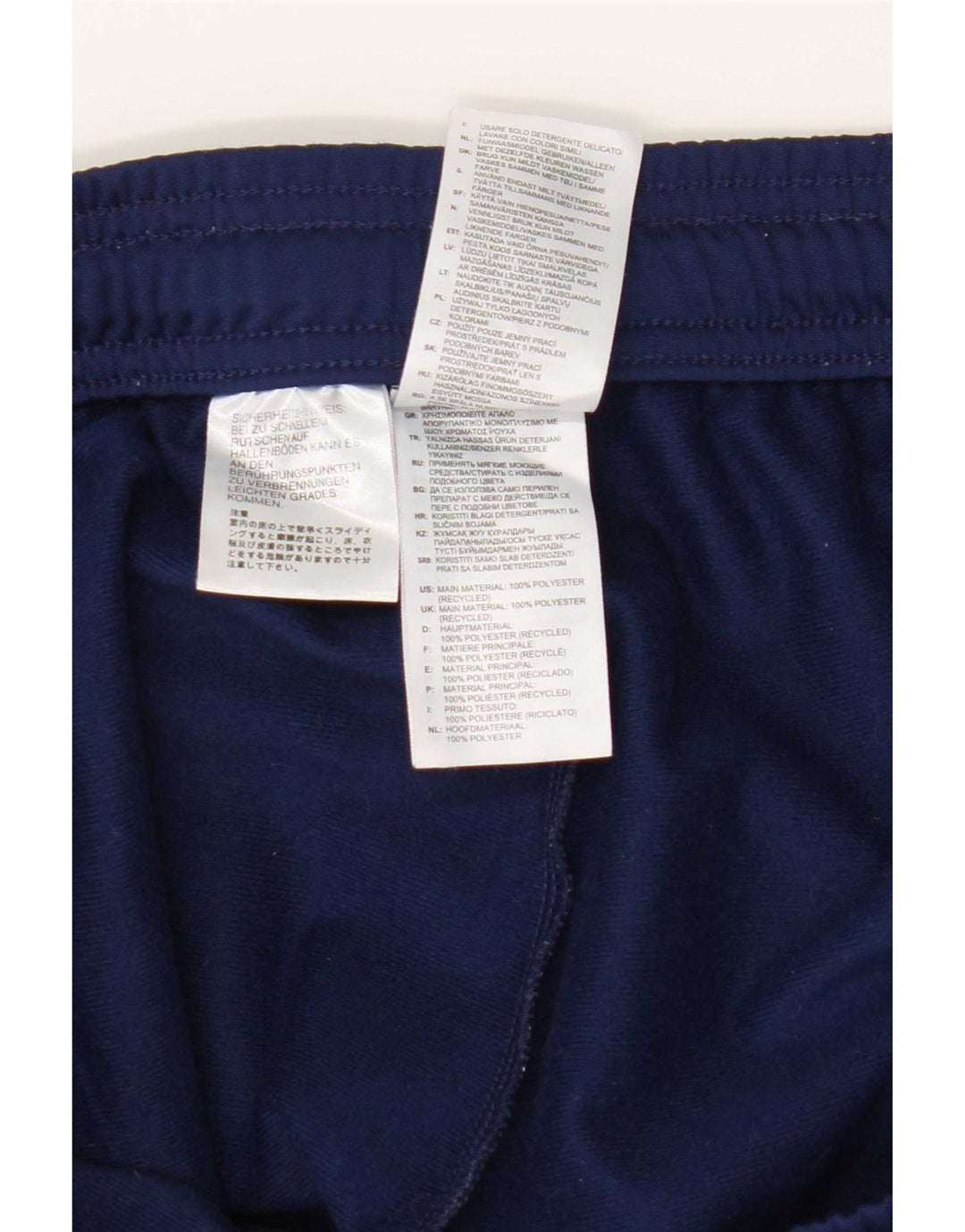 Pantaloni de trening pentru bărbați Adidas Pantaloni de jogging 2XL poliester bleumarin