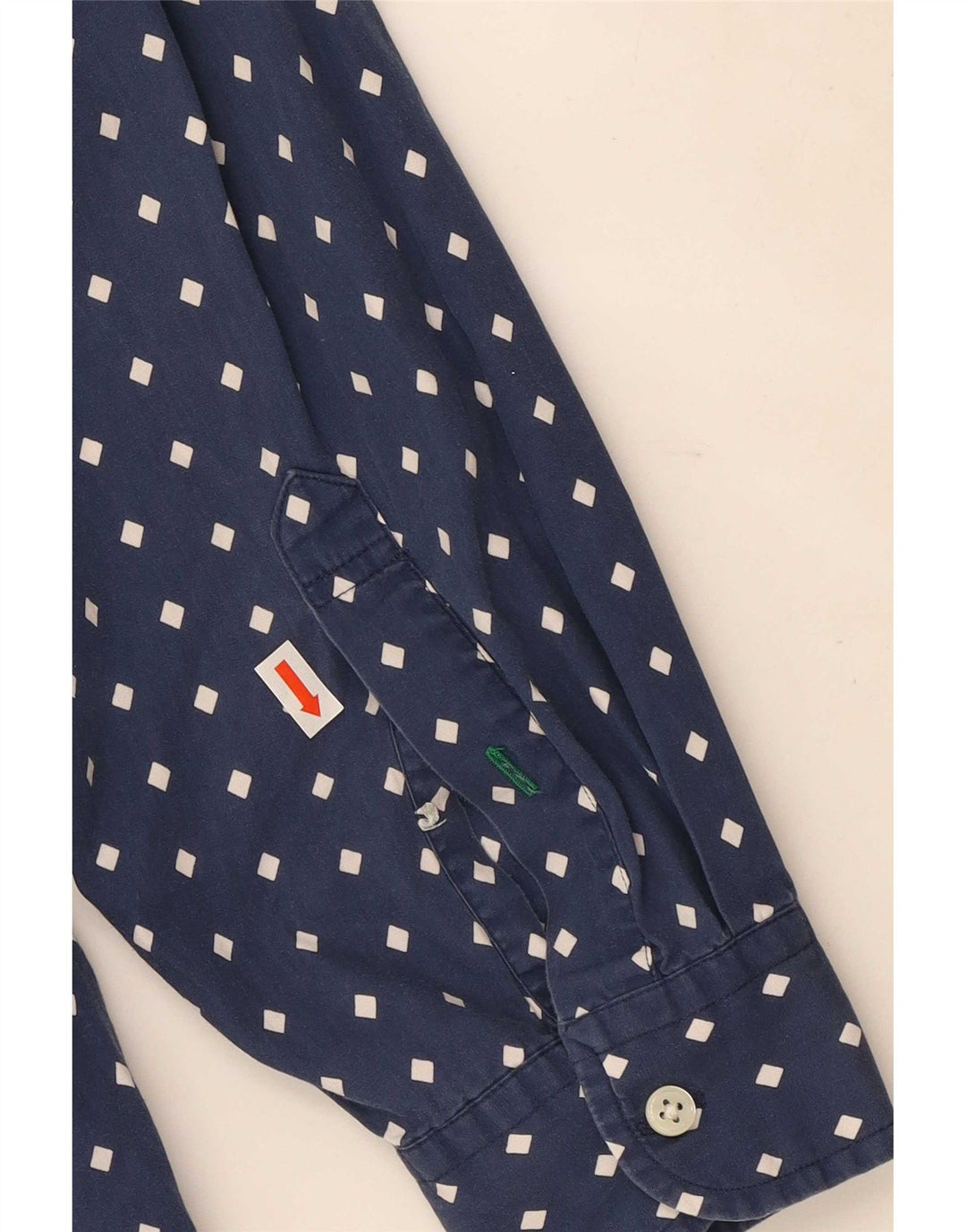 Cămașă pentru bărbați Tommy Hilfiger, mare, albastru, bumbac cu pete