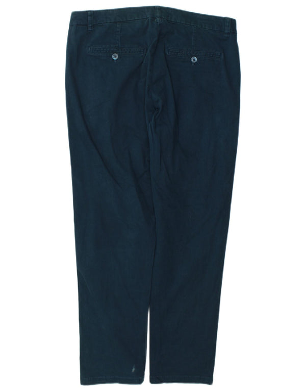 Pantaloni chino drepti pentru femei Marks & Spencer UK 12 Medium L34 L28 Verde