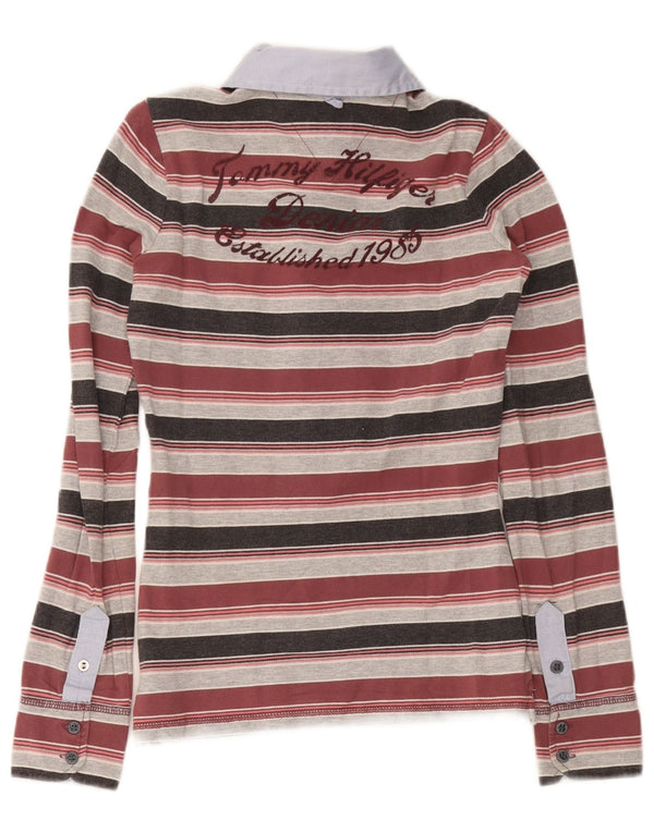 Tricou polo de rugby Tommy Hilfiger pentru femei UK 6 XS multicolor