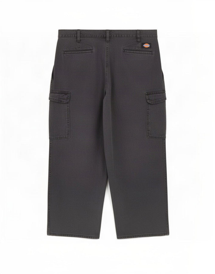 Pantaloni cargo drepti pentru bărbați Dickies W40 L30 poliester gri