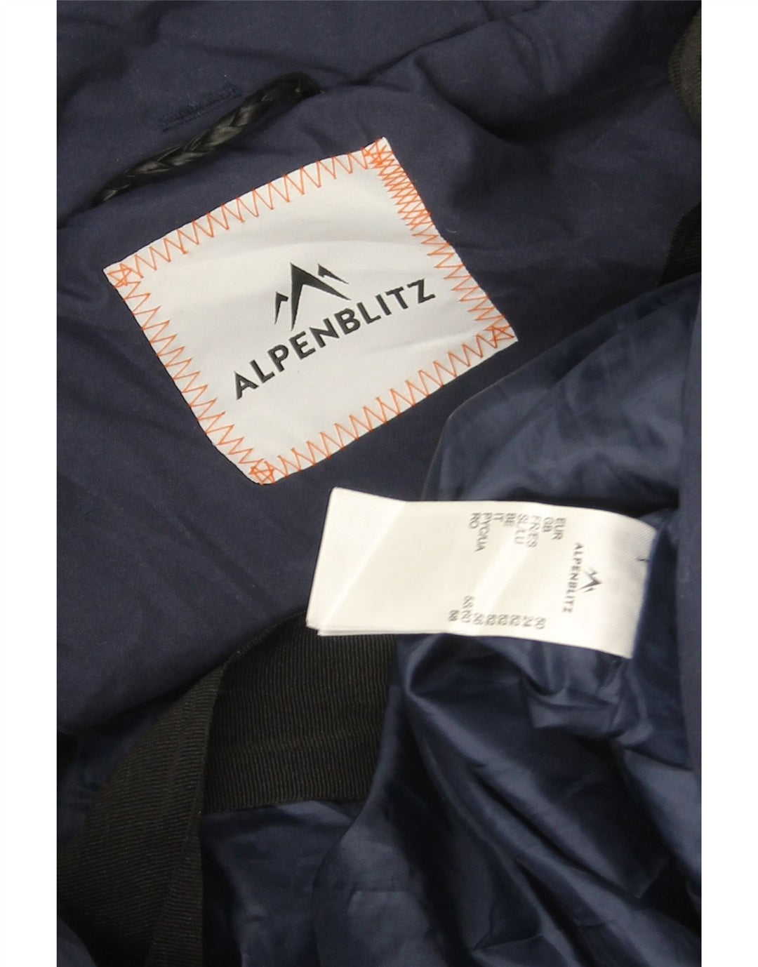 Palton căptușit cu glugă Alpenblitz pentru femei UK 24 4XL poliester bleumarin