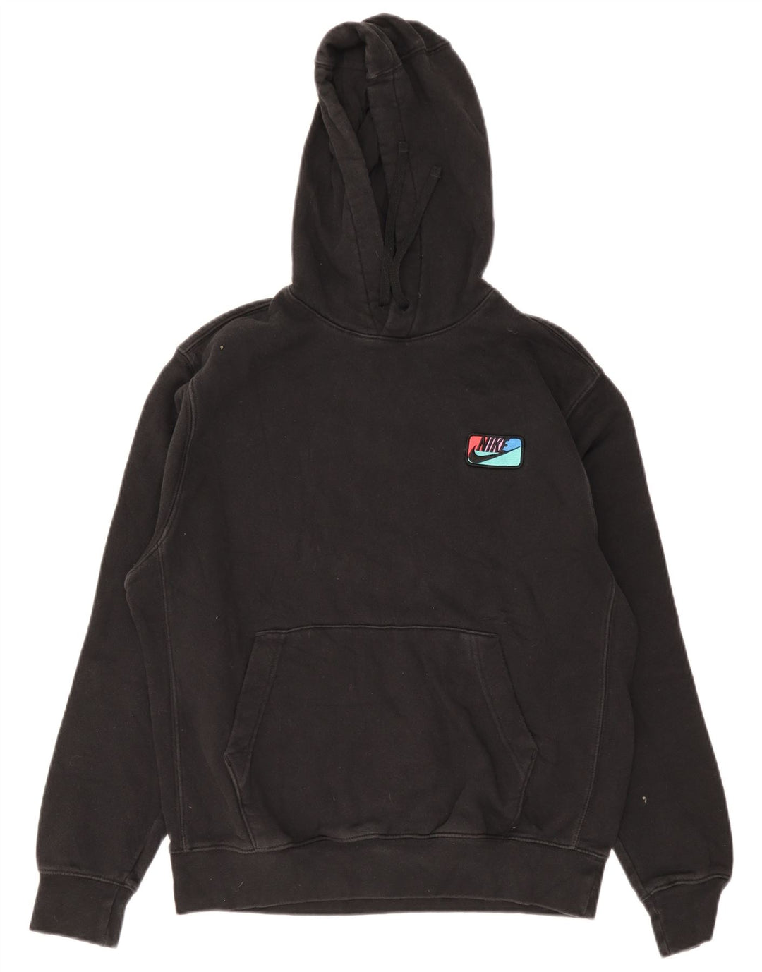 Pulover Nike pentru bărbați, bumbac mediu negru