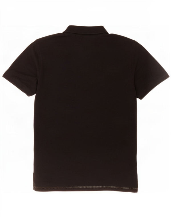 Umbro Mens Graphic Polo Shirt Large Black Cotton