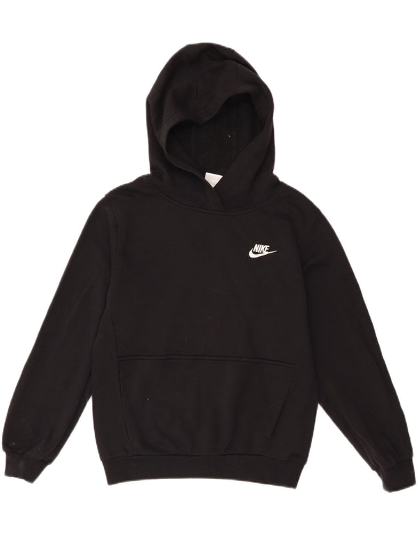Pulover Nike pentru fete 12-13 ani, mare, negru, bumbac