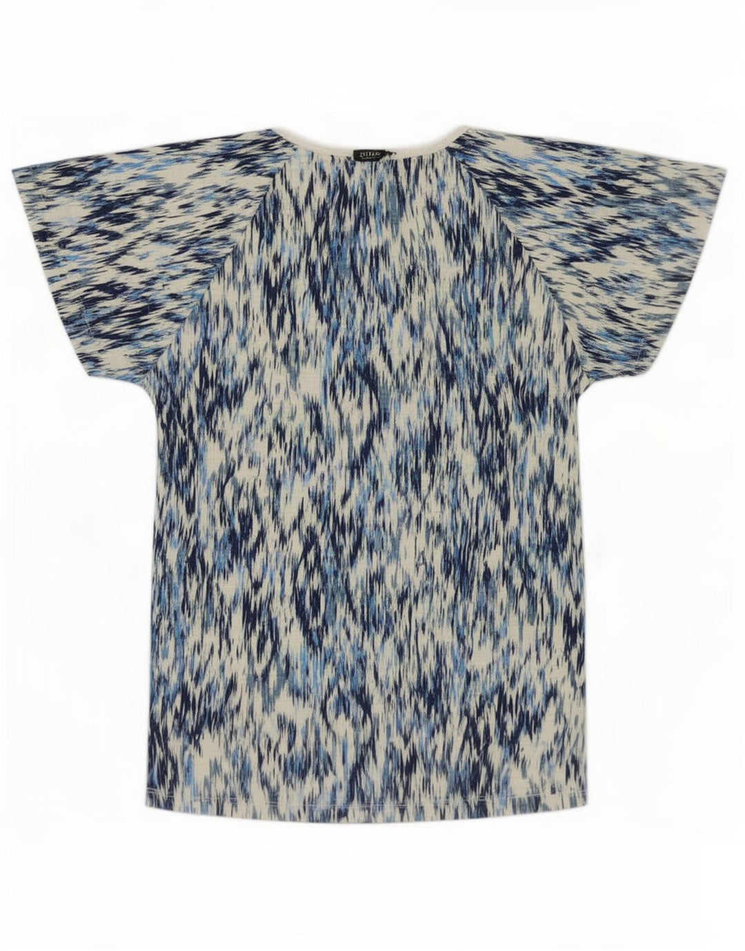Bluză pentru femei M&Co Top UK 10 Small Blue Ikat Bumbac
