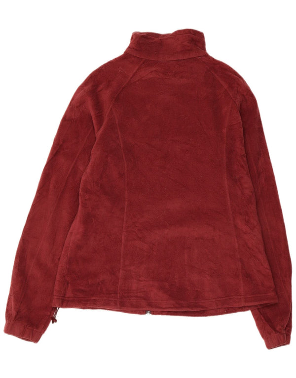 Jachetă polară COLUMBIA pentru femei UK 18 XL Bordeaux Poliester