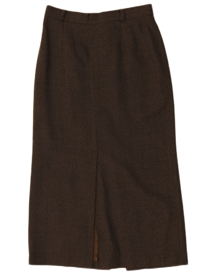 Fusta Maxi pentru femei Endora UK 14 Medium W30 Lână maro
