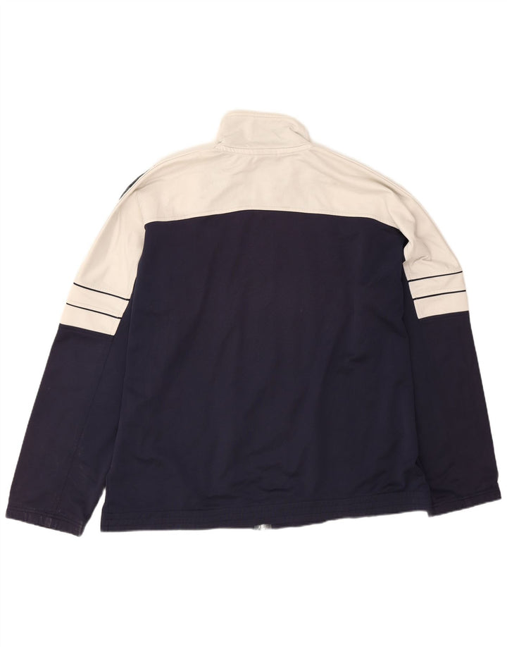 Jachetă de trening pentru bărbați Asics, 2XL, albastru bleumarin, bloc de culoare