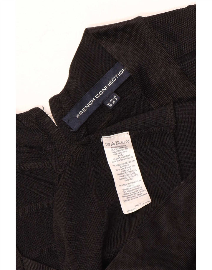 Rochie teacă pentru femei French Connection UK 10 Small Black Viscose