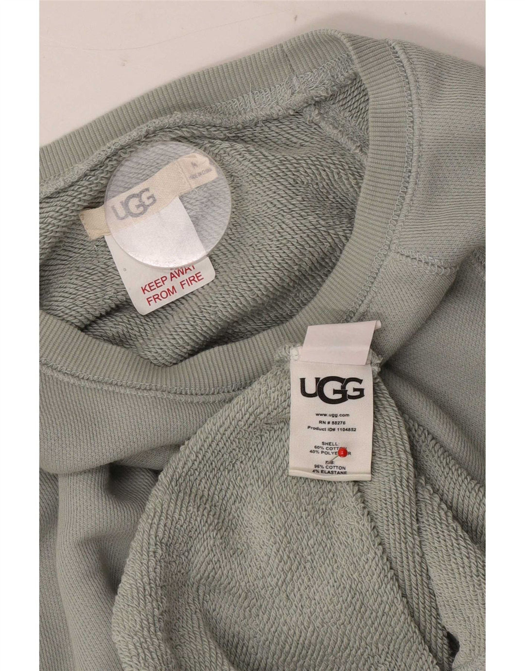 Trening complet supradimensionat pentru femei UGG UK 14 Medium Green Colorblock