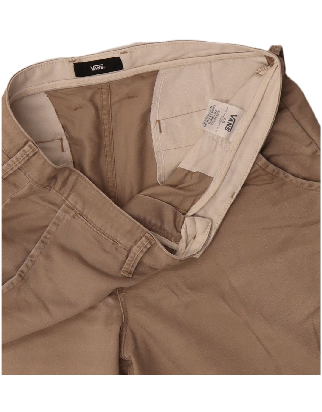 Pantaloni scurți chino pentru bărbați Vans W36, bumbac, bej, mari