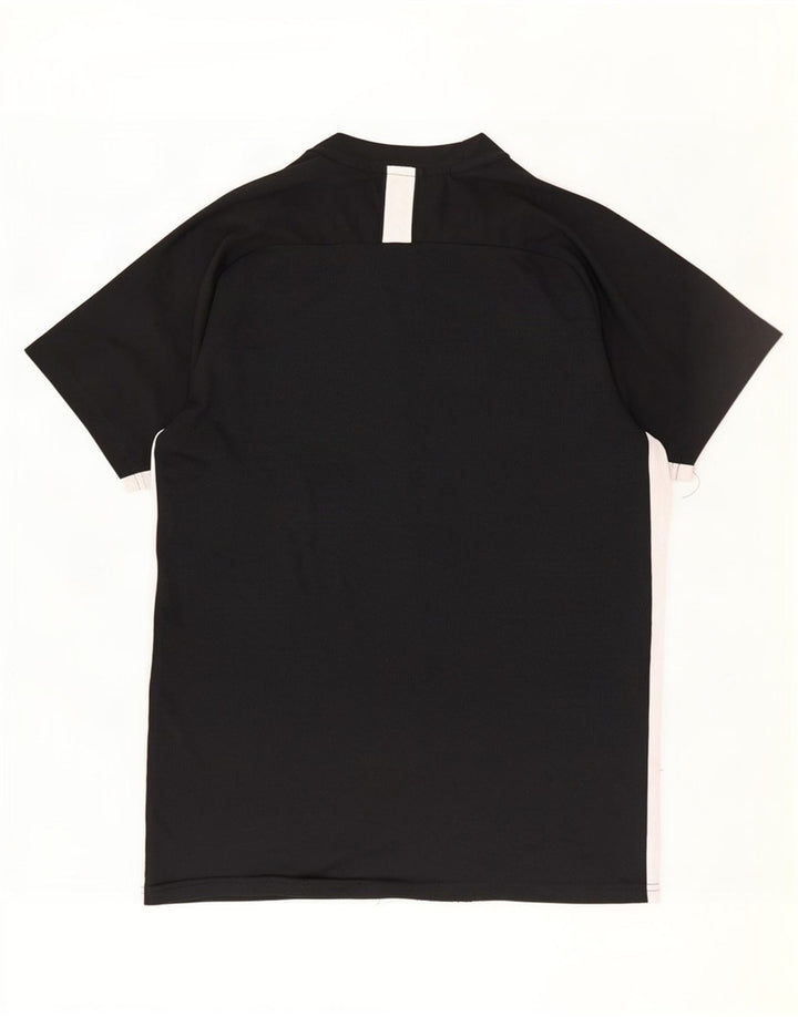 Tricou pentru bărbați Nike Dri Fit Top mare, negru, poliester color bloc