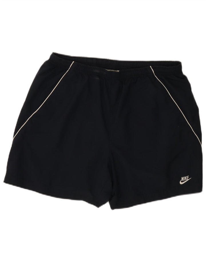 Pantaloni scurți sport Nike pentru bărbați, mari, albastru, poliester
