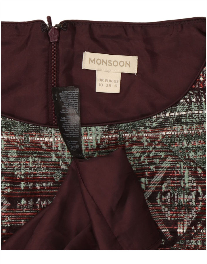 Rochie schimbătoare pentru femei Monsoon UK 10, mică, multicoloră, geometrică