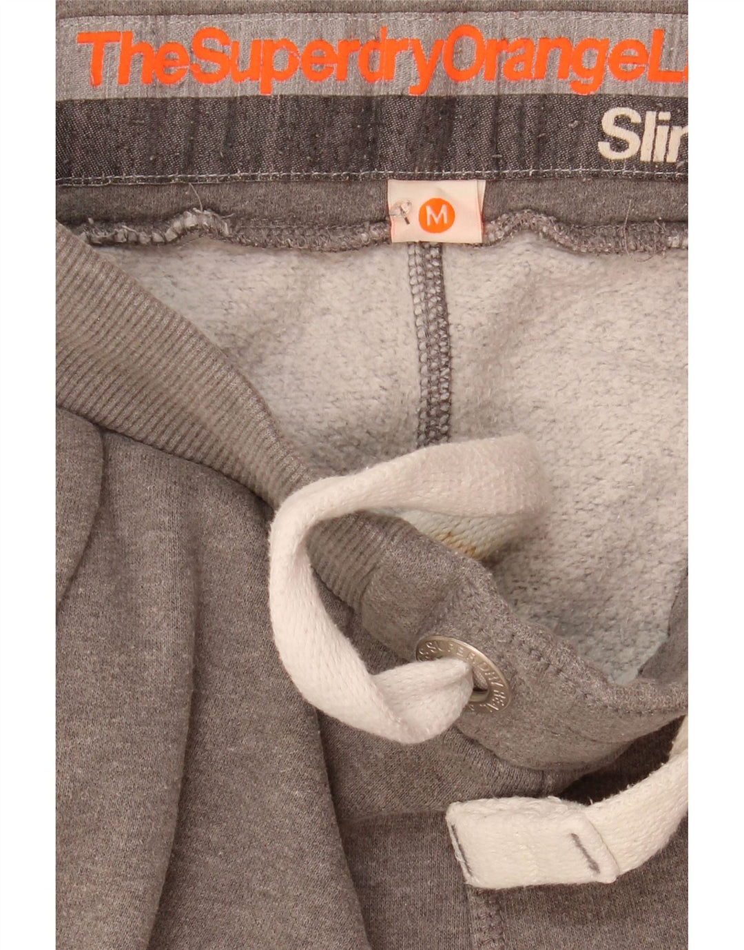 Pantaloni de trening pentru femei Superdry Pantaloni de jogging UK 14 Medium Grey Flecked