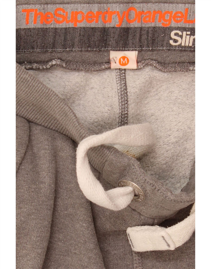 Pantaloni de trening pentru femei Superdry Pantaloni de jogging UK 14 Medium Grey Flecked