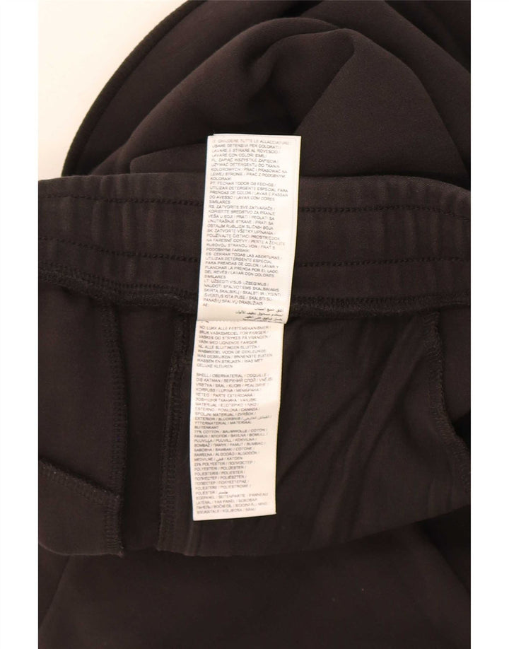 Pantaloni de trening Puma pentru bărbați, bumbac mediu negru